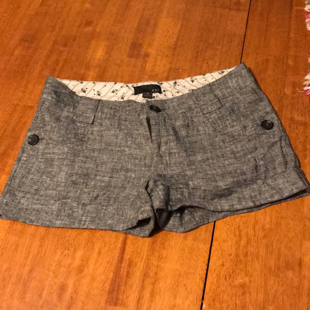 Forever 21 Linen Shorts - Picture 1 of 3